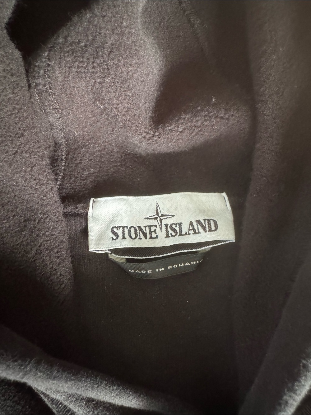 Stone Island Hooded Sweatshirt Black - Picture 2 of 6
